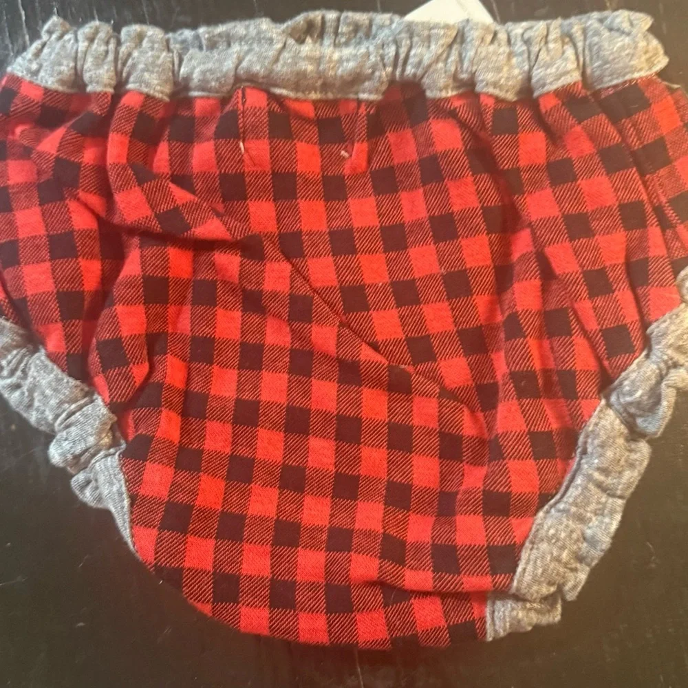 Plaid Red and Gray Kids Accessory by Marquise
